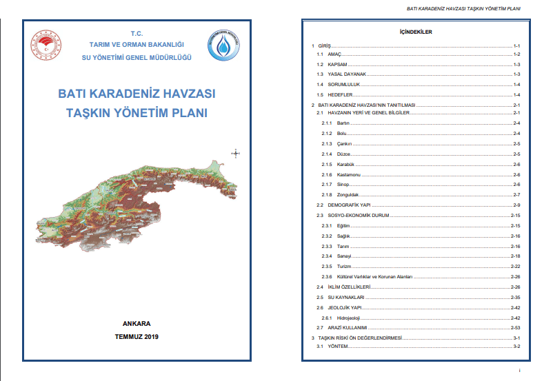 Uygulanamayan Batı Karadeniz Havzası Taşkın Yönetim Planı