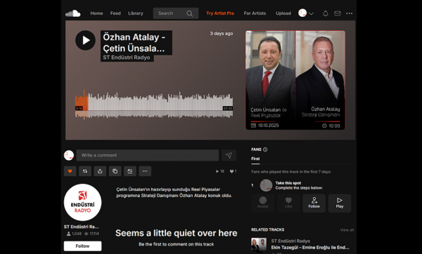 ST Endüstri Radyo Söyleşisi – Özhan Atalay